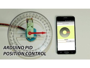 arduino dc motor pozisyon kontrol sistemi tabanlı pıd diy 3d print model - Mito3D