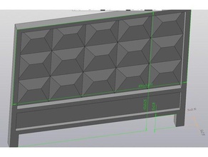 ussr diamond fence buildings structures 3d print model - Mito3D