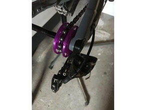 vtt moyeu transport &oslash12mm entretien mtb hub outdoors bike mountain repair 3d print model - Mito3D