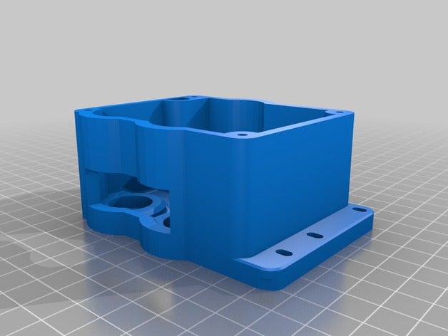 b2d extrudeuse remix plus poulies 3d de l'imprimante extrudeuses bowden l'extrudeuse double lecteur ultimaker 3D print model - Mito3D