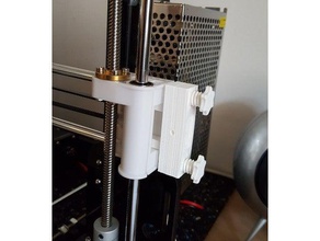 anet a8 improved x-belt tensioner remix 3d printer parts 3d print model - Mito3D