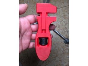old school adjustable wrench tools 3d print model - Mito3D