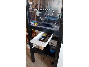 caixa de gavetas ikea 3d impressão ferroviário tiroir tiroirs 3d print model - Mito3D