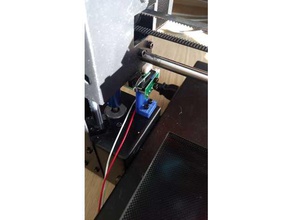 second axis endstop handle anycubic i3 mega v6 hotend 3d printer parts 3d print model - Mito3D