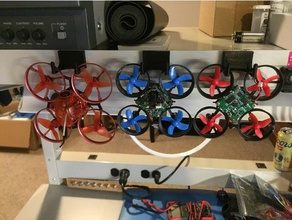 pequeno grito de gancho suporte montagem ferramenta os titulares caixas fpv quadcopter tinywhoop parede 3d print model - Mito3D