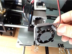 anet a6 magnético fã muito fácil ventilador magn&eacutetico f&aacutecil 3d a impressora os acessórios magnetico neodimio neodimium 3d print model - Mito3D