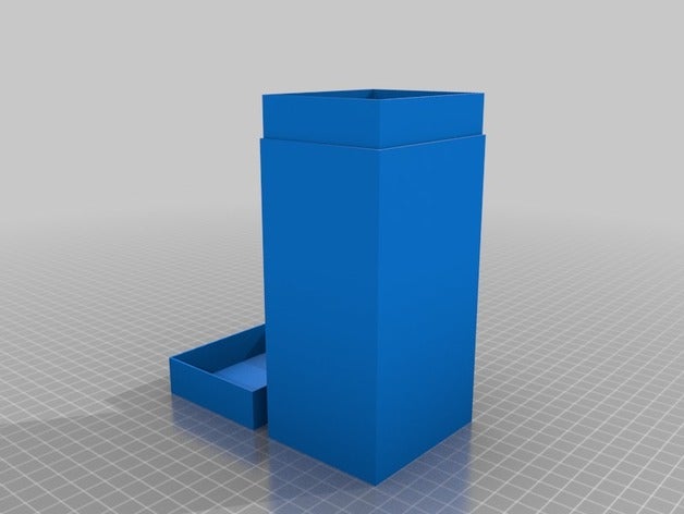 large storage box rev games customized 3D print model - Mito3D