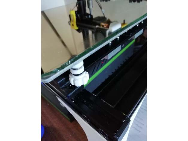 e10 bed levelling knob 3d printer parts anet upgrade 3D print model - Mito3D