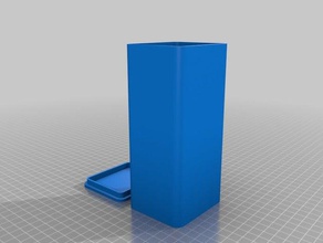 my customized rounded box rev containers 3d print model - Mito3D