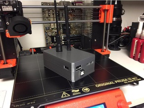 rf link raspberry pi zero enclosure domoticz 3d printing 3d print model - Mito3D