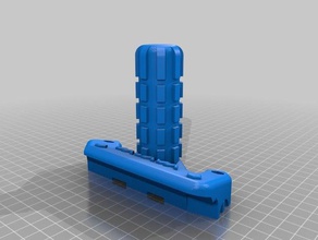 nerf roughcut 2x4 side pump toys games 3d print model - Mito3D