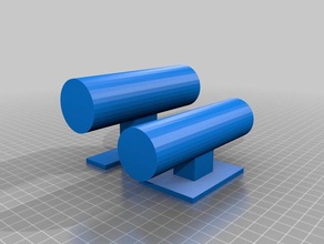 supporto bracciali anello sensuale supporta 3d print model - Mito3D