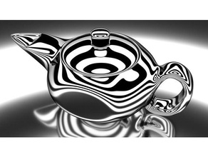teapot food drink reflection render 3d print model - Mito3D