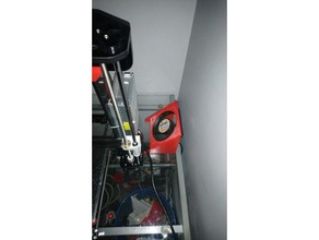 support ventilateur 120mm 3d printing 3d print model - Mito3D