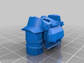 power armor lego le braccia giocattolo gioco accessori fallout 3d print model - Mito3D