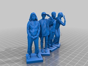 femme 059 062 Skulpturen 3d print model - Mito3D