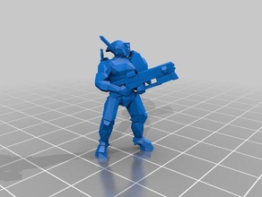 tau shasui firewarriors brinquedos jogos 3d print model - Mito3D