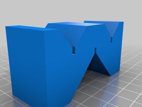 v-block 3d stampa 3d print model - Mito3D