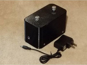 rechargeable screw post lantern battery electronics 3d print model - Mito3D