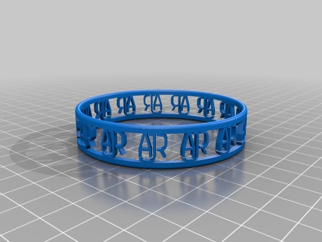 ajr-Armband v2 Armbänder hydre hydrethewolf zwei version 3D print model - Mito3D