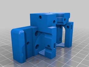 alfawise u20 base e3d v6 petsfang duct printer accessories 3d print model - Mito3D