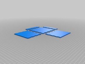 il mio personalizzato scatola di taglio laser organizzazione 3d print model - Mito3D