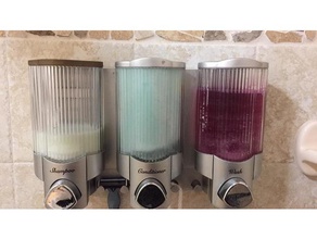 aviva soap dispenser lid bathroom 3d print model - Mito3D