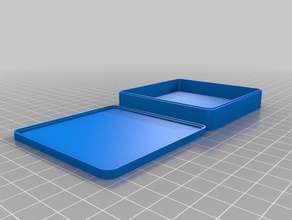 personalizar la tapa de caja esquinas redondeadas organización 3d print model - Mito3D