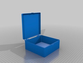 150 70 menteşeli kutu organizasyon özelleştirilmiş 3d print model - Mito3D