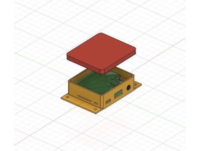 raspberry pi 3 model a+ case 3d printer parts 3d print model - Mito3D