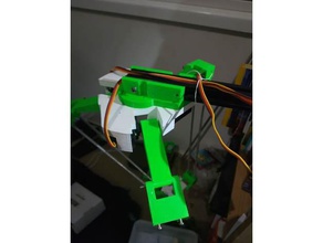 servo do delta robô robótica 2020 extrusão robôs rostock hobby hastes 3d print model - Mito3D