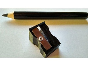 kalemtıraş 10mm kalem araçlar 3d print model - Mito3D