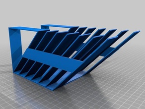 spice organizer kitchen dining cooking created freecad food useful 3d print model - Mito3D