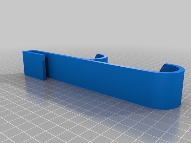 my customized shower door hook hanger organization 3D print model - Mito3D