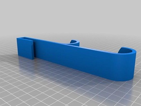 mi personalizar la puerta de ducha del gancho percha organización 3d print model - Mito3D