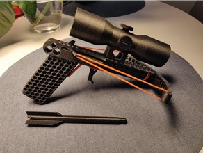 coolest crossbow scope mechanical toys gun sights mini toy 3d print model - Mito3D