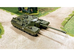 28mm t28 super heavy tank vehicles t95 bolt action 3d print model - Mito3D