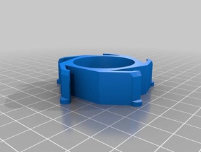 my customized spool hub adapter 54 3d printer parts 3d print model - Mito3D