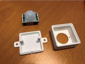 pir sensor box electronics 3d print model - Mito3D