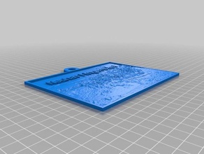 neuharlingersiel 2d art personalizzato 3d print model - Mito3D