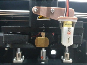 wanhao duplicator 6 bltouch montieren 3d Drucker Teile bl-touch 3d print model - Mito3D