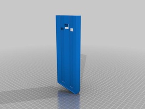 3d printed airsoft mag long version left side sport outdoors 3d print model - Mito3D