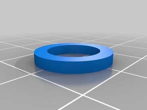 meu personalizados personalizador de sistemas, arruela da bucha anel espaçador vedação partes 3d print model - Mito3D