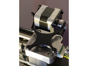 rad f&uumlr schrittmotor 6 mm rotor 3d printer accessories star stepper motor stern western 3d print model - Mito3D