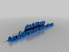 jack office personalizado 3d print model - Mito3D