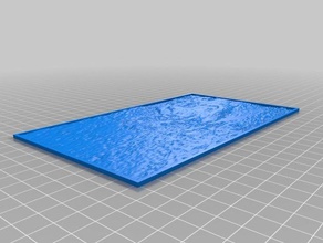 barreiras de contenção 2d a arte personalizado 3d print model - Mito3D
