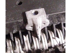 paper shredder tooth replacements office cross-cut paper-shredder repair 3d print model - Mito3D