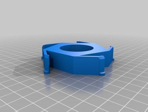 my customized spool hub adapter 75 3d printer parts 3d print model - Mito3D