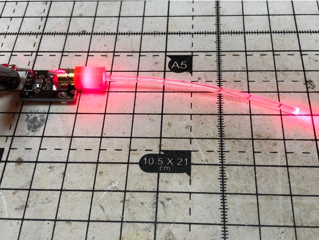 ky-008 2mm de fibre coupleur l'électronique la ky008 laser optique 3D print model - Mito3D