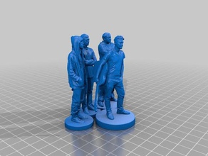 homme 033 036 Skulpturen 3d print model - Mito3D